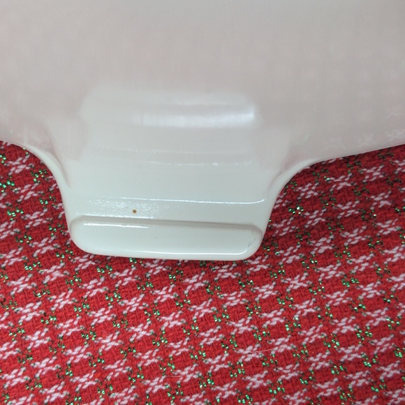 Vintage Corning Ware Black Trefoil Casserole Dish 2.5 Quart White - Picture 5 of 10